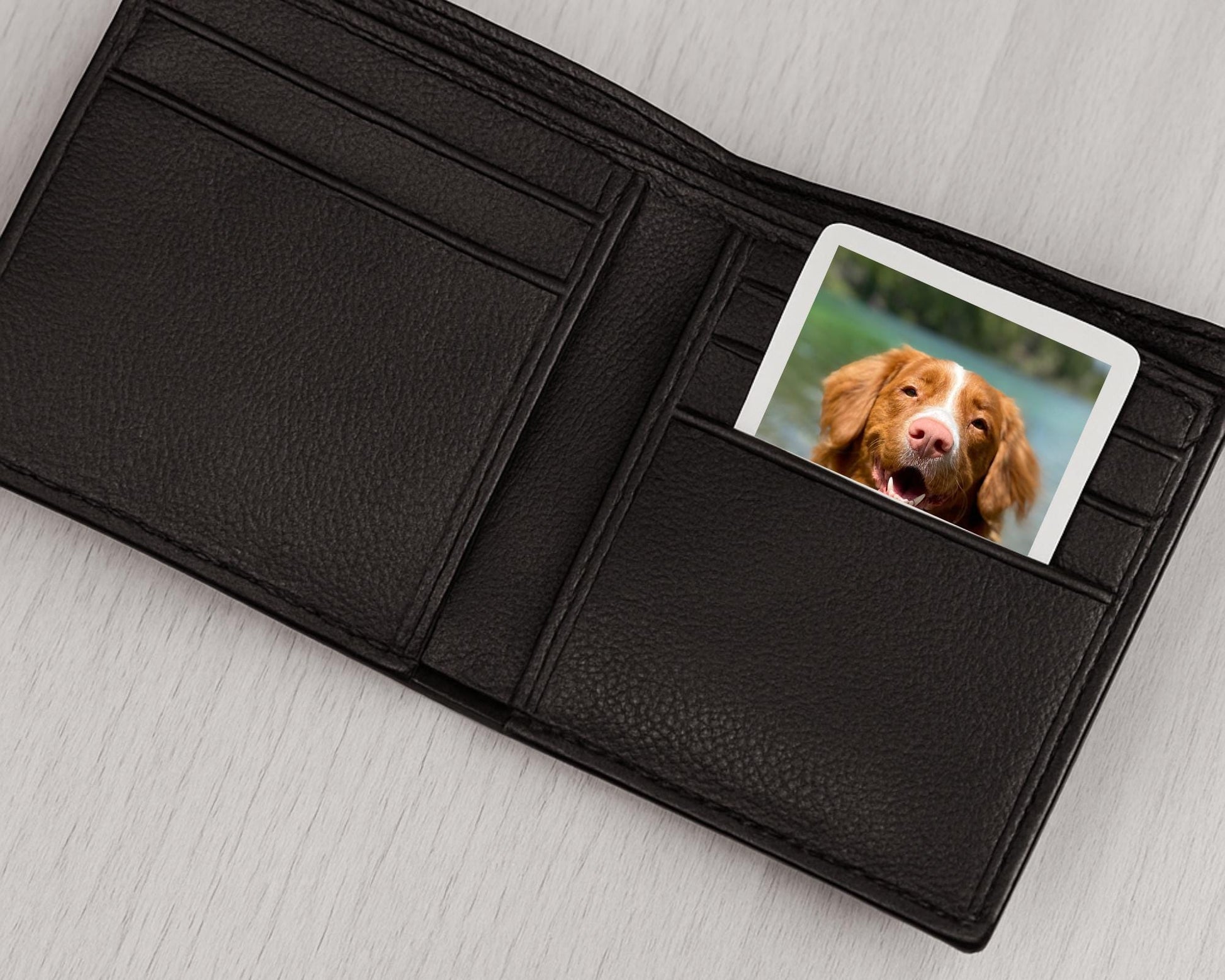 Dog Dad Photo Wallet Card Personalised Pet Keepsake Gift