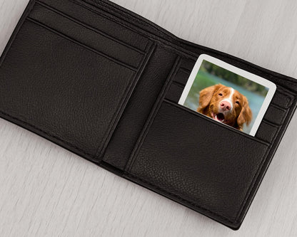 Dog Dad Photo Wallet Card Personalised Pet Keepsake Gift