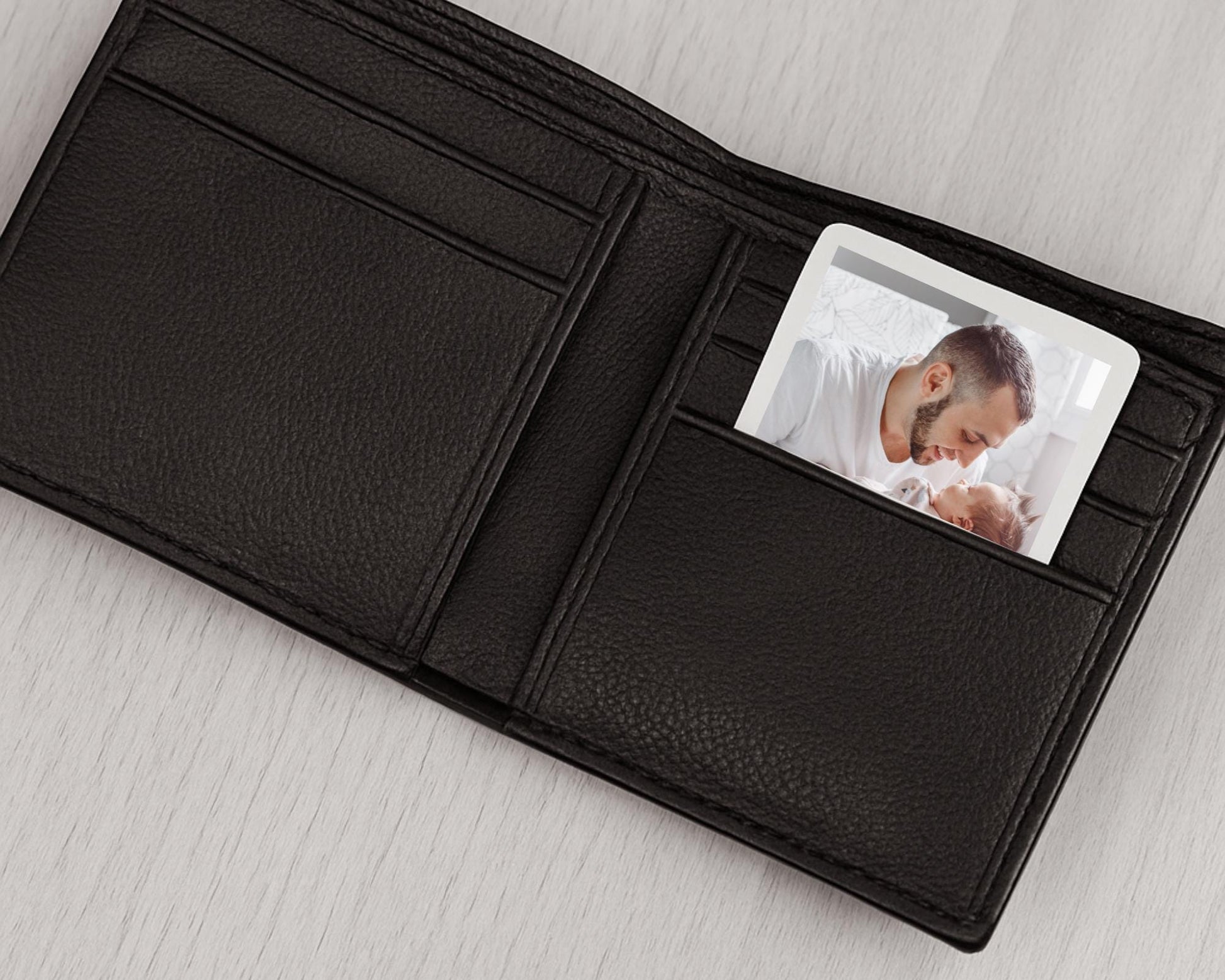 Daddy Photo Wallet Card Personalised Dad Gift
