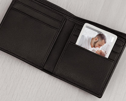 Daddy Photo Wallet Card Personalised Dad Gift