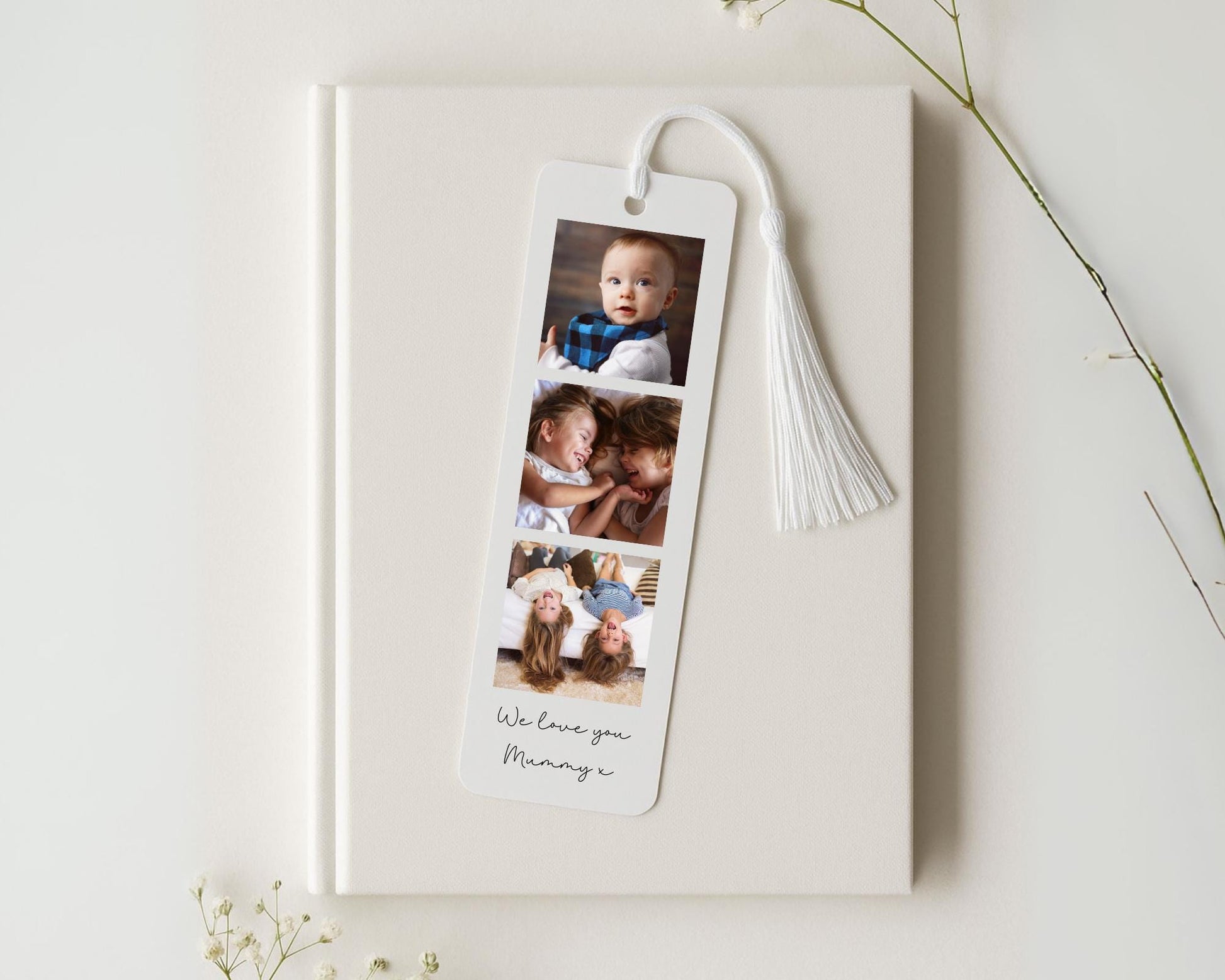 Personalised Photo Bookmark Bookish Birthday Custom Metal Gift