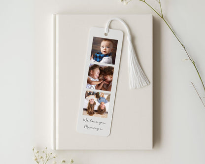 Personalised Photo Bookmark Bookish Birthday Custom Metal Gift