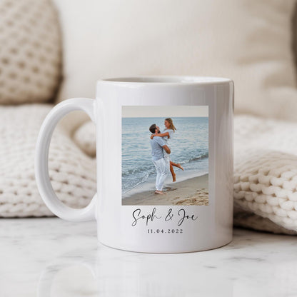Valentine's Day Personalised Photo Mug Couple Photo Gift
