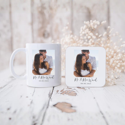Valentine's Day Personalised Photo Mug Couple Photo Gift