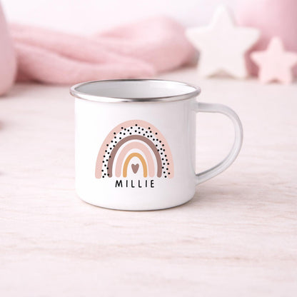Personalised Children's Mug Big Sister Enamel Kids Cup Gift