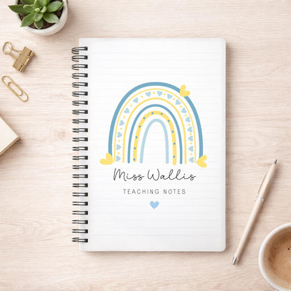 Personalised Teacher Notebook: End of Term Gift, Thank You Present