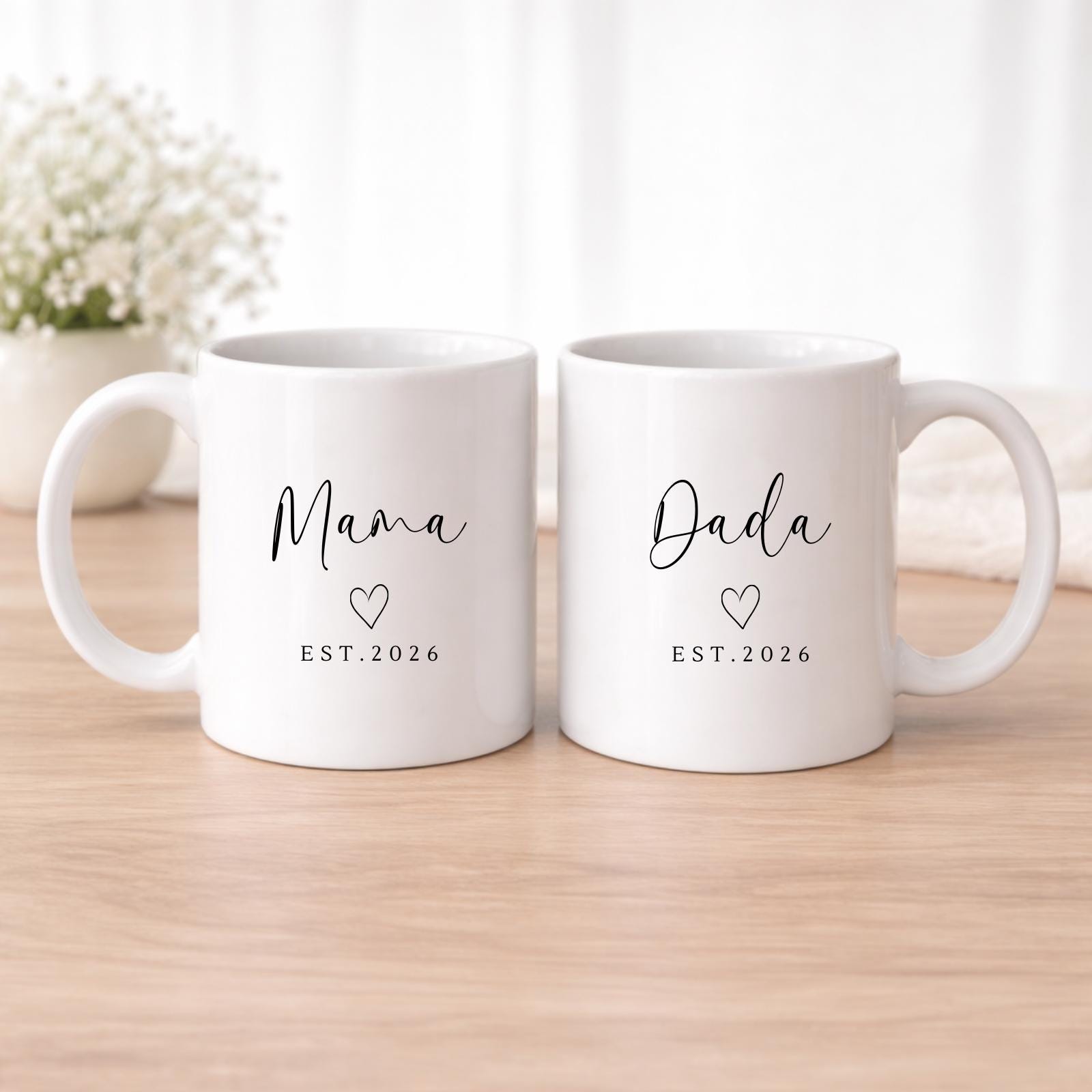 Mummy/Daddy Mug Personalised New Parents Gift