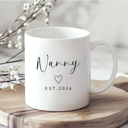 Grandparents Mug Personalised Nanny Grandad Grandma Gift