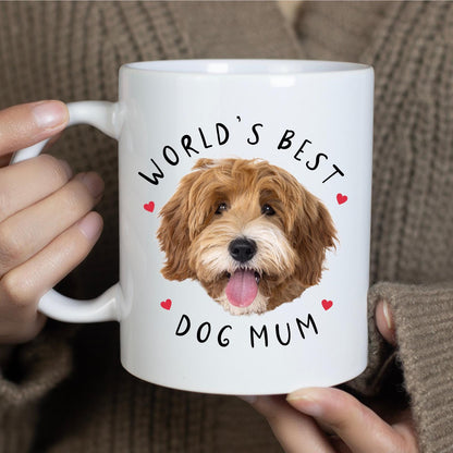 Personalised Dog Mum Photo Mug - Mother's Day Gift From Dog