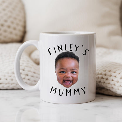 Personalised Baby Photo Mug - Mummy Mother's Day Birthday Gift