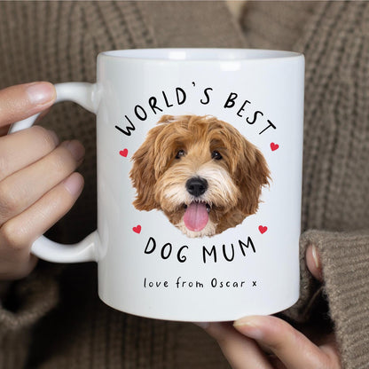 Personalised Dog Mum Photo Mug - Mother's Day Gift From Dog