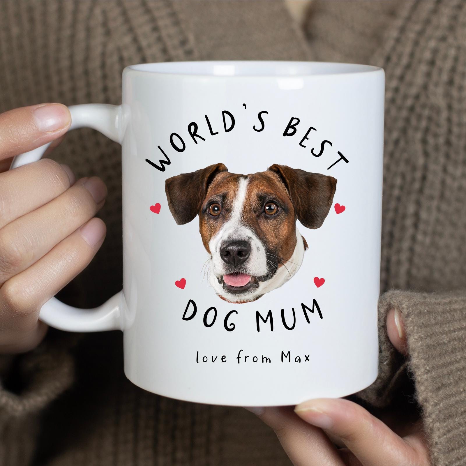 Personalised Dog Mum Photo Mug - Mother's Day Gift From Dog