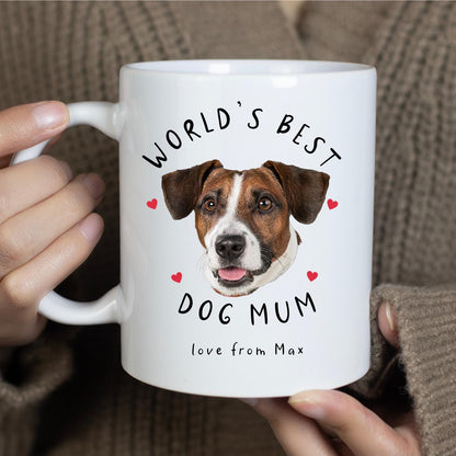 Personalised Dog Mum Photo Mug - Mother's Day Gift From Dog