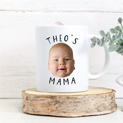 Personalised Baby Photo Mug - Mummy Mother's Day Birthday Gift