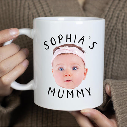 Personalised Baby Photo Mug - Mummy Mother's Day Birthday Gift