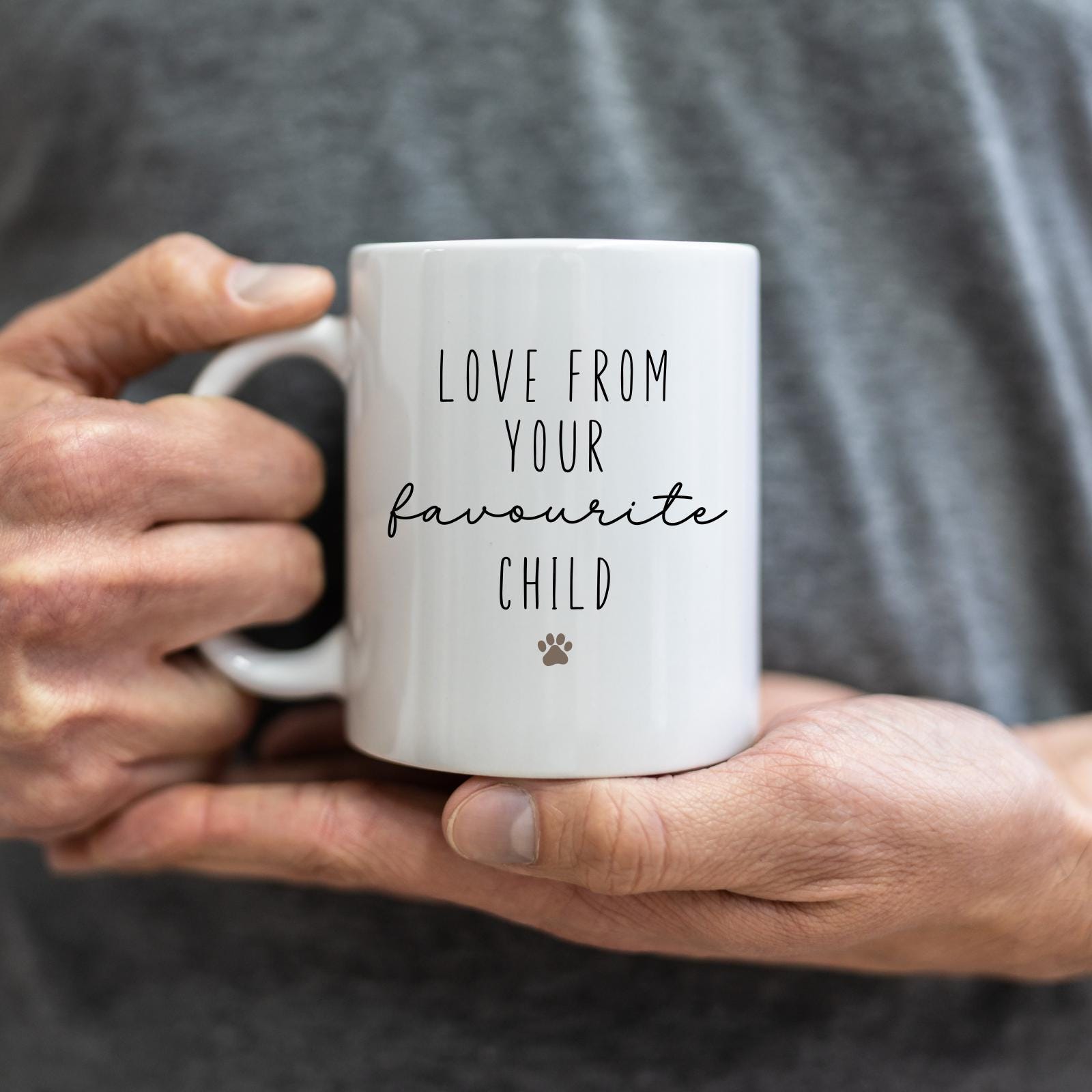 Personalised Dog Mum Photo Mug - Favourite Child Mother's Day Birthday Gift From The Dog