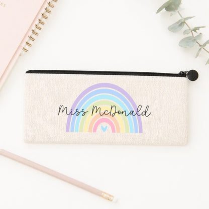 Personalised Teacher Pencil Case: End of Term Gift