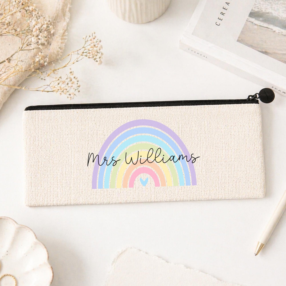 Personalised Teacher Pencil Case: End of Term Gift