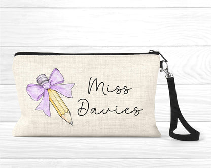 Personalised Teacher Pencil Case: End of Term Thank You Gift