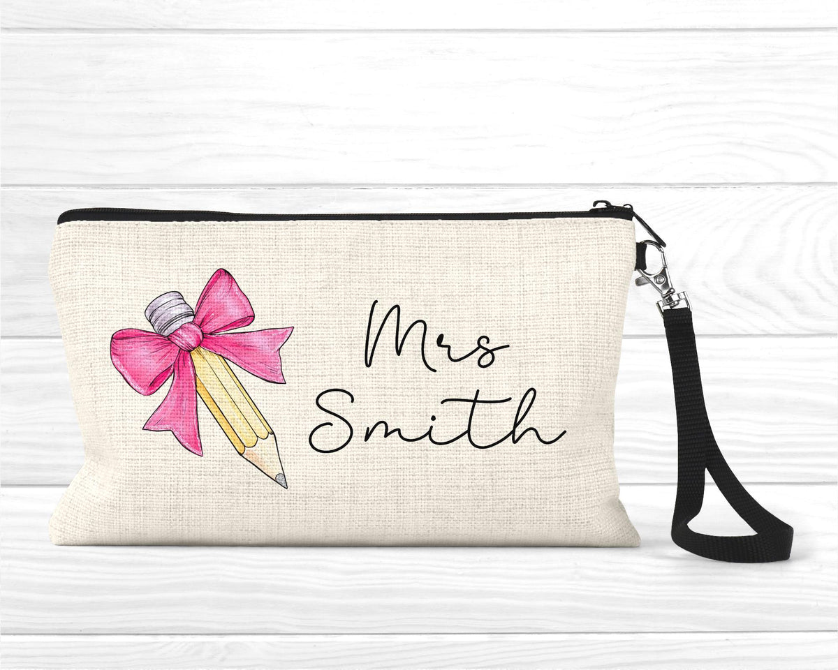 Personalised Teacher Pencil Case: End of Term Thank You Gift