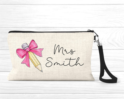 Personalised Teacher Pencil Case: End of Term Thank You Gift