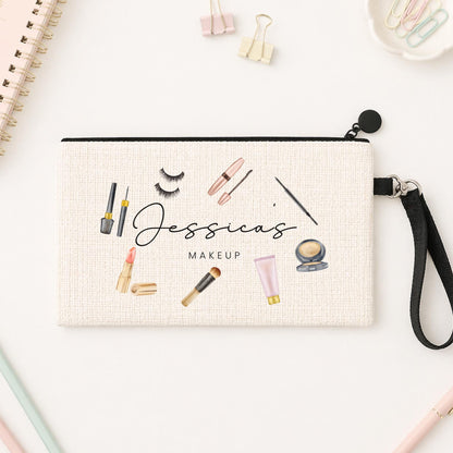 Personalised Makeup Pouch Cosmetics Bag Girls Birthday Gift