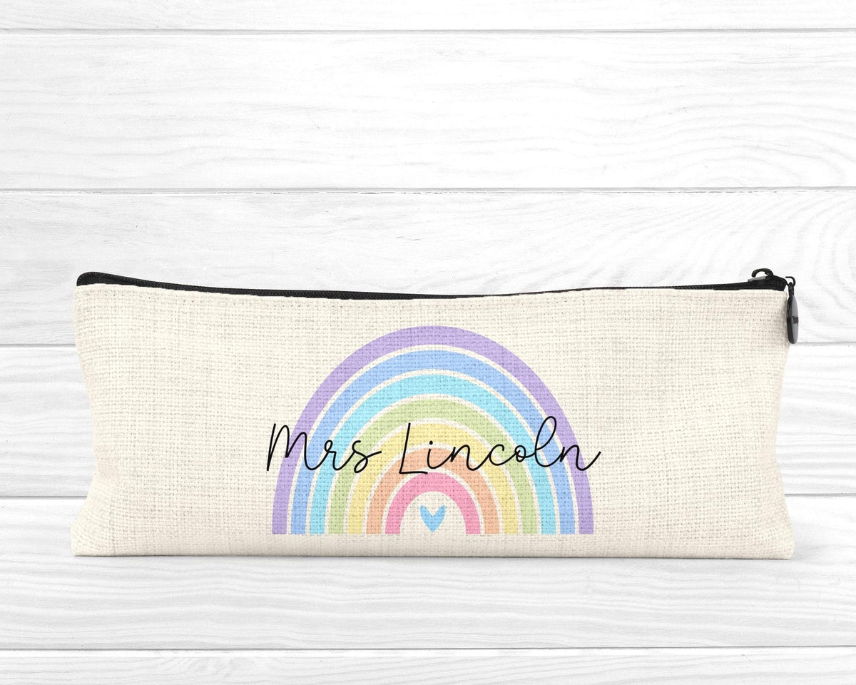 Personalised Teacher Pencil Case: End of Term Gift