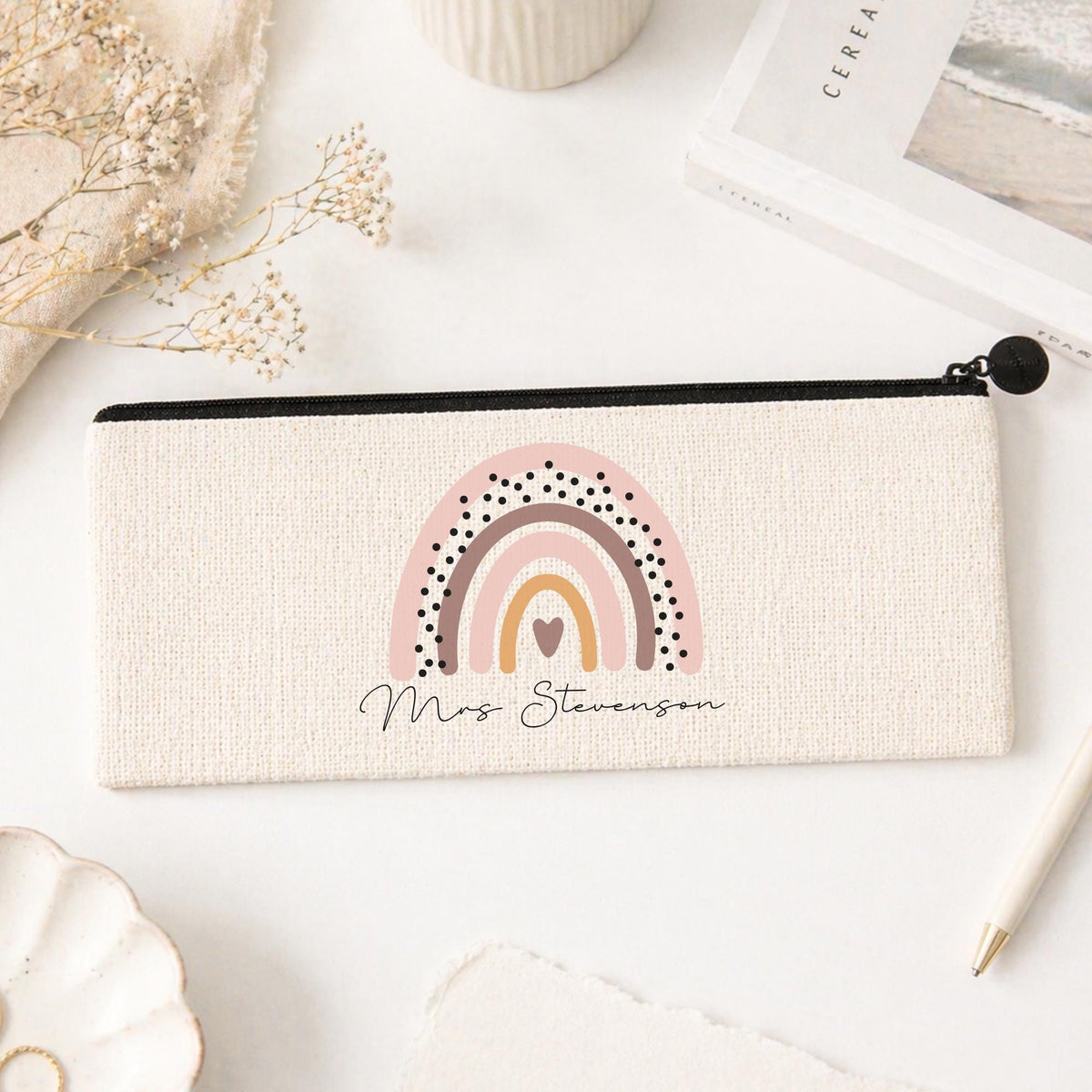 Back To School Gift Personalised Pencil Case With Name Teacher Present