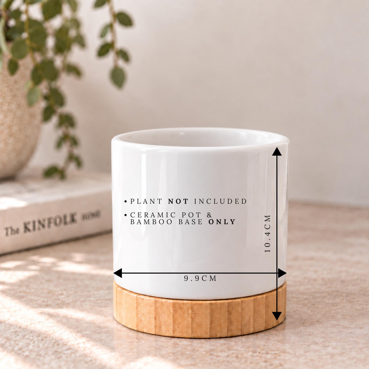 New Home Personalised Plant Pot Housewarming Ceramic Planter Gift