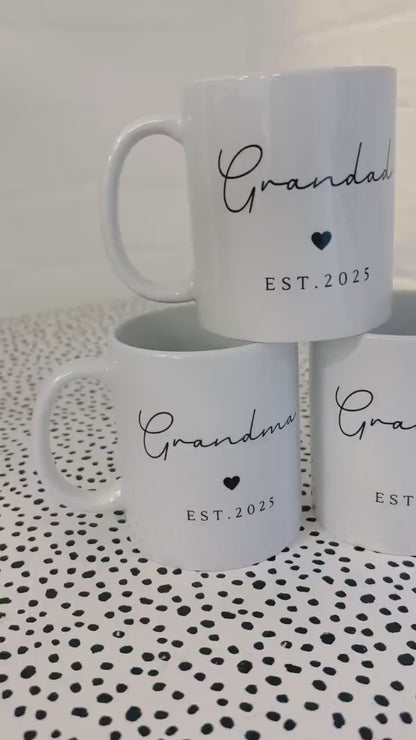 Nanny/Grandad Mug Personalised Grandparents Gift
