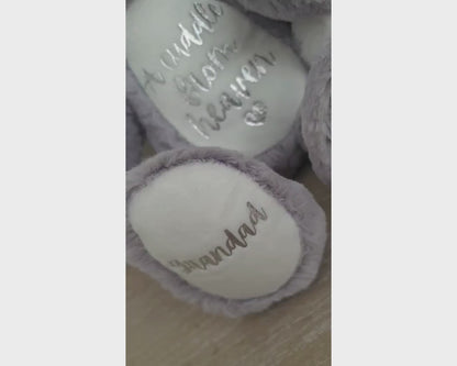 Memorial Soft Toy Bunny Personalised Cuddle From Heaven Teddy Grieving Childrens Comforter Keepsake Gift