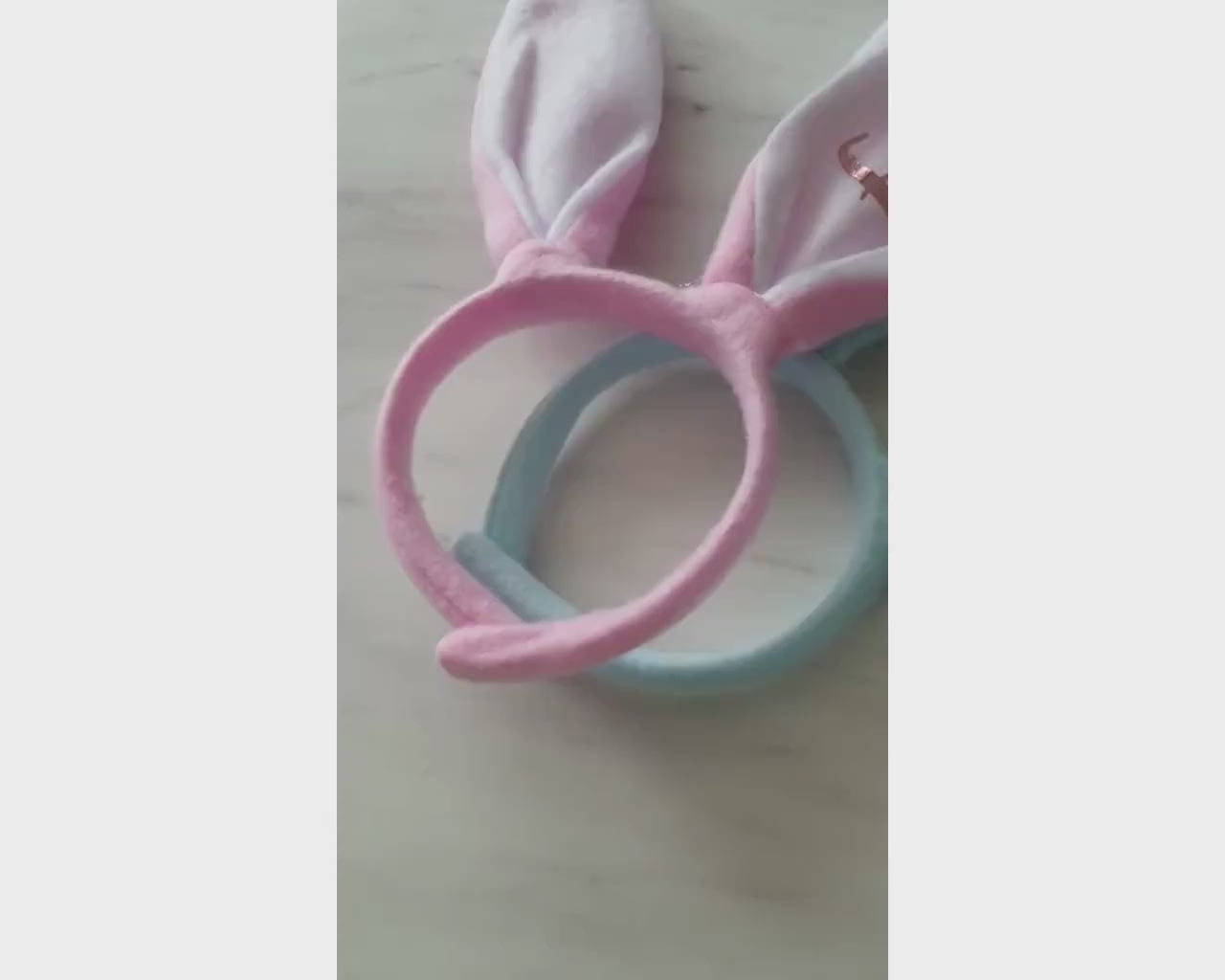 Personalised Easter Bunny Ears Rabbit Kids Boys Girls Baby Fancy Dress Costume Party Gift