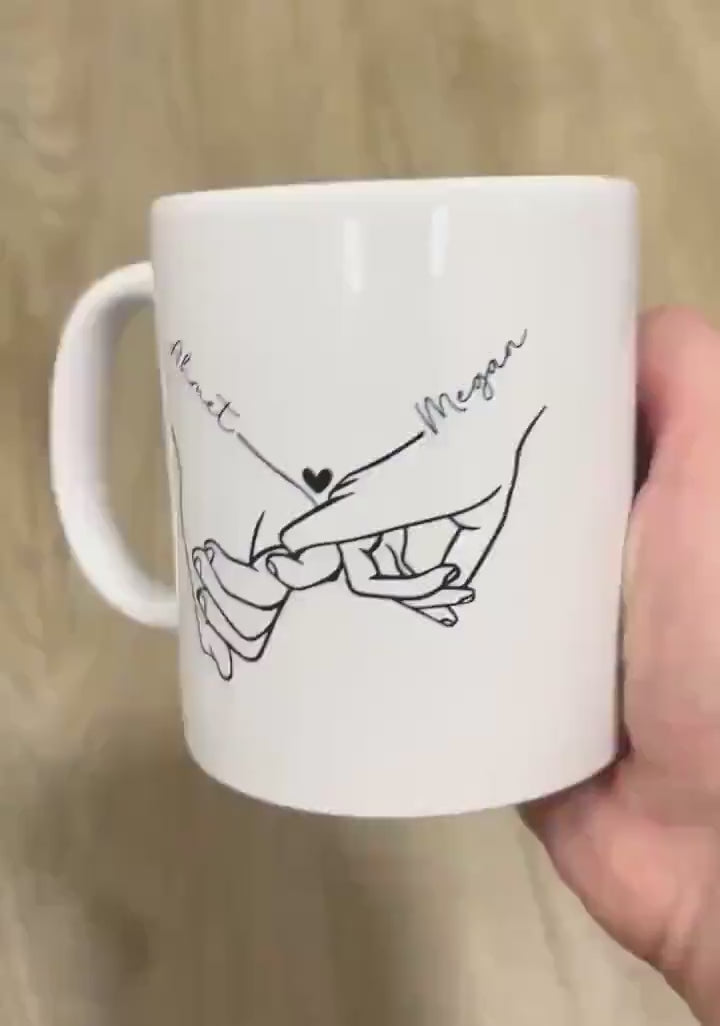 Valentine's Personalised Mug Boyfriend Girlfriend Photo Couple Gift
