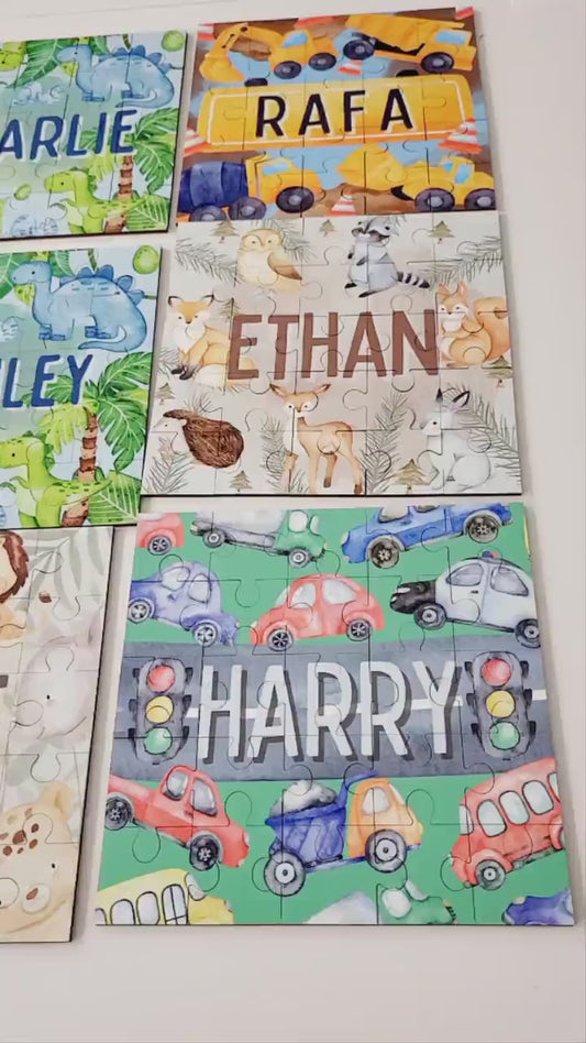 Personalised Childrens Jigsaw Puzzle Girls Mermaid 25pcs Gift